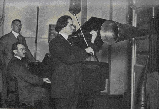 Jan Kubelik recording acoustically